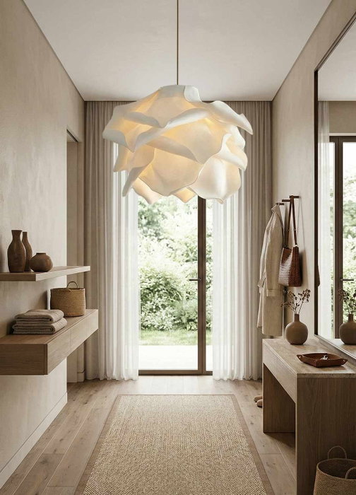 Opviq Lámpara de araña MOD0010 Blanco